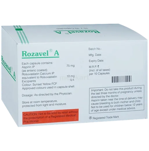 rozavel a 75mg capsule 10's